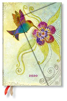 Kalendarz 2020 książkowy Midi Time Hummingbird 12m - Outlet