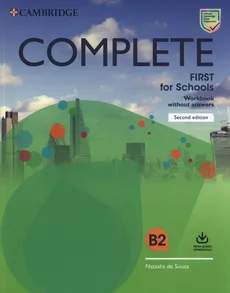 Complete First for Schools Workbook without Answers with Audio Download - Outlet - Natasha Souza