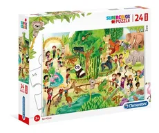 Puzzle Supercolor Maxi 24 Zoo