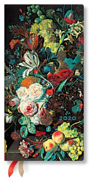 Kalendarz 2020 Slim Horizontal  Van Huysum 12m