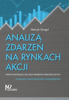 Analiza zdarzeń na rynkach akcji - Outlet - Henryk Gurgul