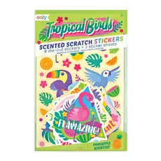 Pachnące naklejki - Tropikalne Ptaki