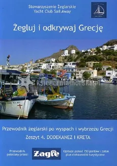 Żegluj i odkrywaj Grecję Zeszyt 4 Dodekanez i Kreta - Outlet - Aneta Raj