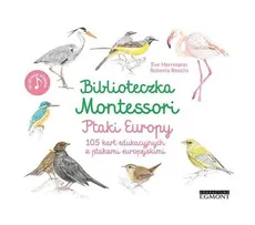 Biblioteczka Montessori Ptaki Europy - Eve Herrmann