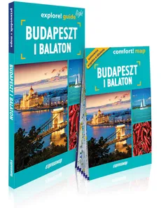 Budapeszt i Balaton light przewodnik + mapa - Outlet - Monika Chojnacka