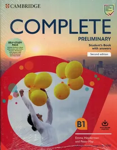 Complete Preliminary Self Study Pack (SB w Answers w Online Practice and WB w Answers w Audio Download and Class Audio) - Emma Heyderman, Peter May