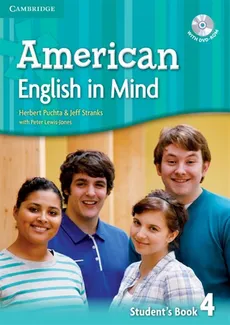 American English in Mind 4 Student's Book with DVD-ROM - Peter Lewis-Jones, Herbert Puchta, Jeff Stranks