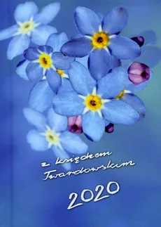 Kalendarz 2020 z księdzem Twardowskim Kwiatek - Marian Grzybowski