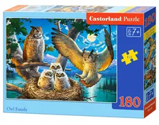 Puzzle Owl Family 180