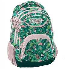 Plecak Minnie zielono-różowy