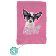 Pluszowy pamiętnik Studio Pets chihuahua w okularach
