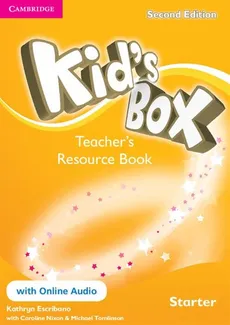 Kid's Box Starter Teacher's Resource Book + Online audio - Caroline Nixon, Kathryn Escribano, Michael Tomlinson