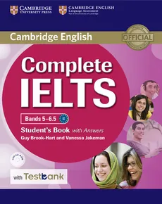 Complete IELTS Bands 5-6.5 Student's Book with Answers with CD-ROM with Testbank - Outlet - Guy Brook-Hart, Vanessa Jakeman