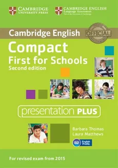 Compact First for Schools Presentation Plus DVD-ROM - Laura Matthews, Barbara Thomas
