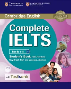 Complete IELTS Bands 4-5 Student's Book with Answers with CD-ROM with Testbank - Outlet - Guy Brook-Hart, Vanessa Jakeman