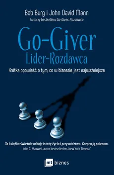 Go-Giver. Lider-Rozdawca - Bob Burg, John David Mann