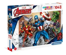 Puzzle Supercolor 104 Maxi Marvel Avengers