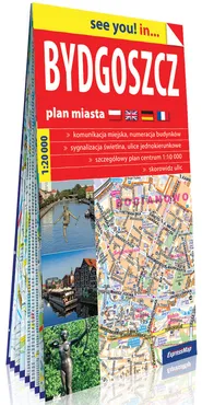 Bydgoszcz papierowy plan miasta 1:20 000 - Outlet