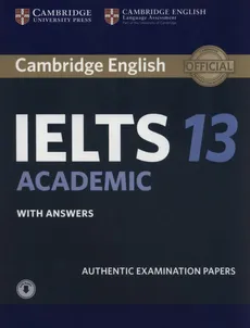 Cambridge IELTS 13 Academic Authentic Examination Papers with answers