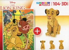 Puzzle 104 + 3D model Lion King