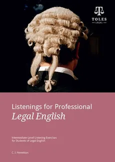 Listenings for Professional Legal English - Outlet