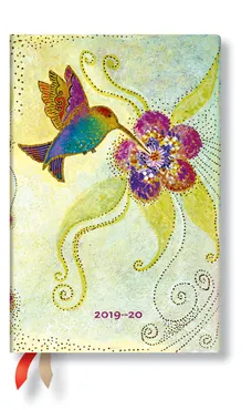 Kalendarz książkowy Hummingbird Mini Horizontal 18m 2020
