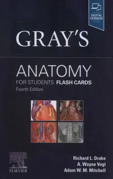 Gray's Anatomy for Students Flash Cards, 4th Edition - Outlet - Richard Drake, Mitchell Adam W. M., Vogl A. Wayne
