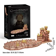 Puzzle 3D Game of Thrones Królewska Przystań