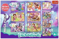 Puzzle 10w1 Przygody Enchantimals