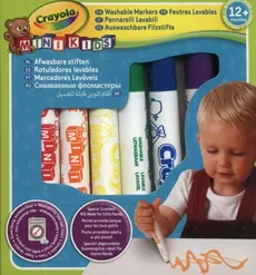 Flamastry Crayola zmywalne Mini Kids 8 kolorów