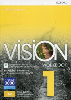 Vision 1 Workbook - Jenny Quintana, Weronika Sałandyk, Elizabeth Sharman