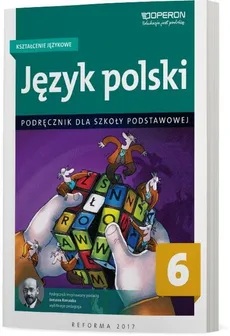 Język polski 6 Kształcenie językowe Podręcznik - Outlet - Hanna Szaniawska