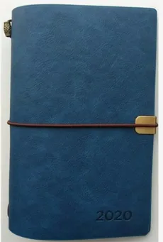 Kalendarz luksusowy DIL niebieski