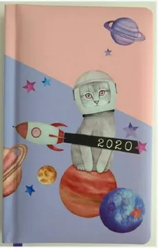 Kalendarz kieszonkowy DI2 kot astronauta