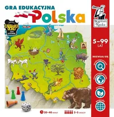Kapitan Nauka Gra edukacyjna Polska - Outlet
