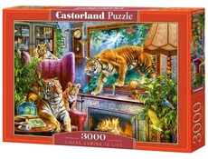 Puzzle 3000 Tigers Coming to Life
