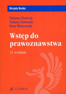 Wstęp do prawoznawstwa - Outlet - Tatiana Chauvin, Tomasz Stawecki, Piotr Winczorek