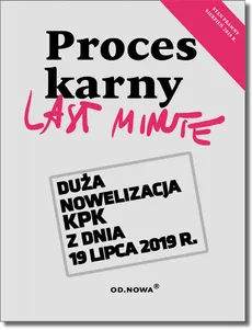 Last Minute Proces Karny 2019 - Outlet
