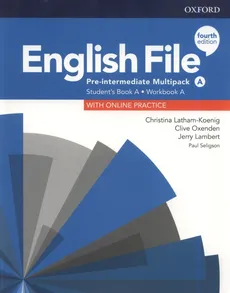 English File 4E Pre-Intermediate Multipack A +Online practice - Outlet - Jerry Lambert, Christina Latham-Koenig, Clive Oxenden