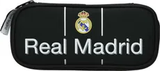 Piórnik owalny kompaktowy Real Madrid 3 black