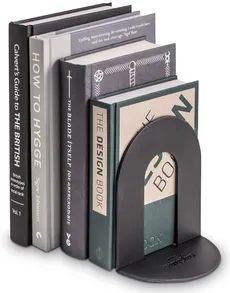 Book End - podpórka pod książki - czarna
