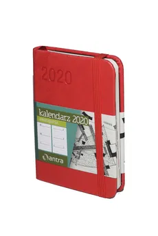 Awangarda Kalendarz czerwony A7 TDW 2020