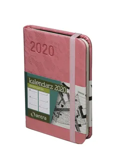 Awangarda Kalendarz różowy A7 TDW 2020