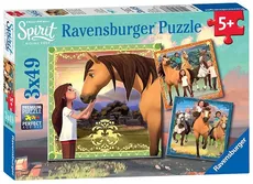Puzzle Spirit przygody na koniach 3x49
