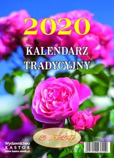 Kalendarz tradycyjny z różą 2020