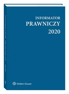 Informator Prawniczy 2020 Granatowy - Outlet