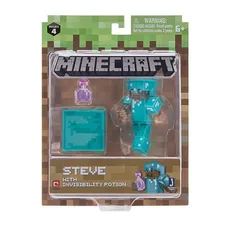 Minecraft figurka Steve z eliksirem niewidzialności