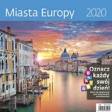 Kalendarz wieloplanszowy Miasta Europy 30x30 2020