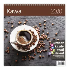 Kalendarz wieloplanszowy Kawa 30x30 2020
