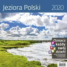 Kalendarz wieloplanszowy Jeziora Polski 30x30 2020